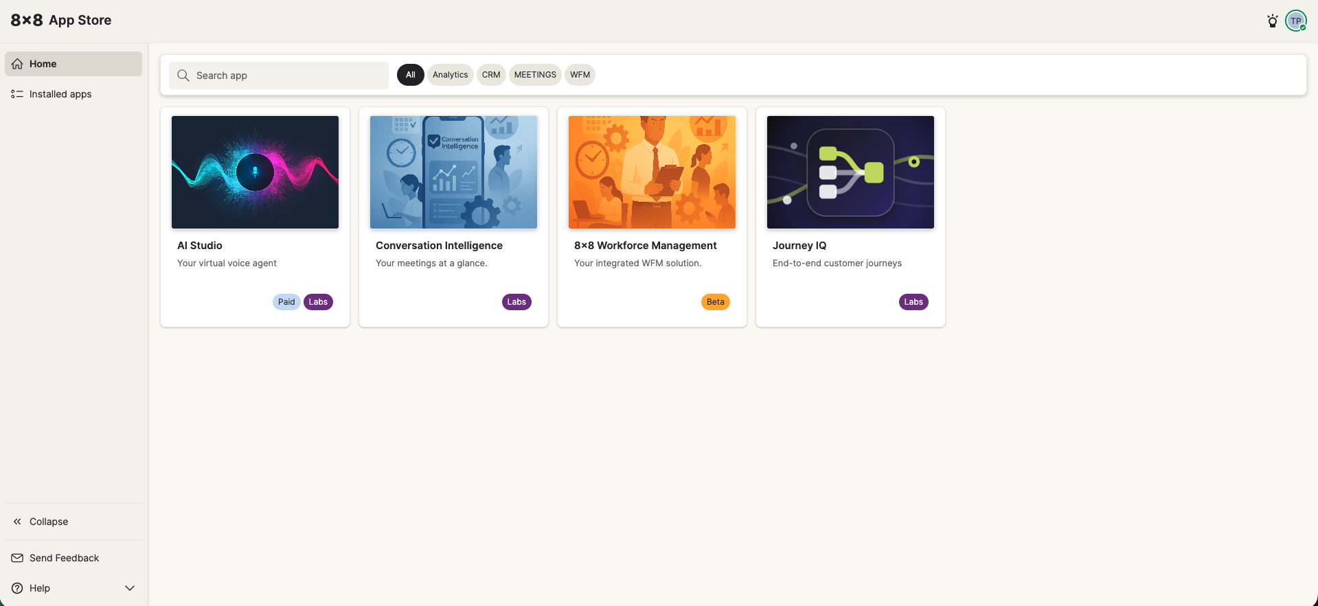 App Store as seen by a customer with paid apps enabled, showing AI Studio